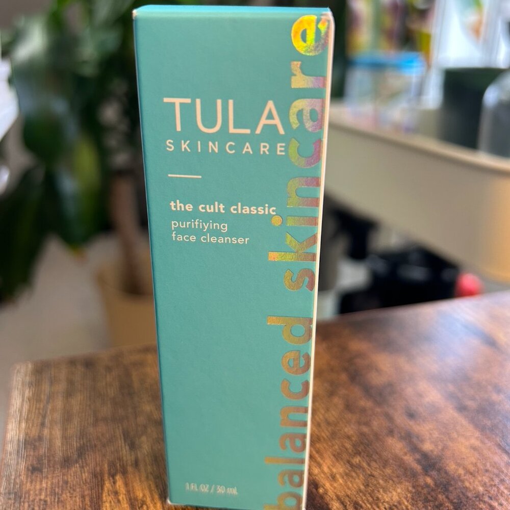 TULA Cult Classic Purifying Face Cleanser Probiotic 1 oz Travel Size NIB